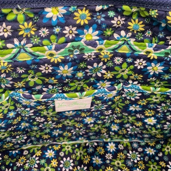 Vera Bradley Floral Geometric Shoulder Bag - Picture 10 of 11